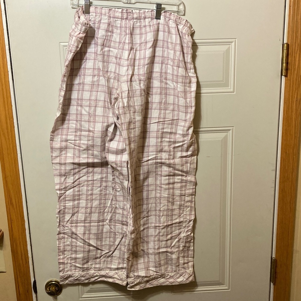 Victoria’s Secret Pink Plaid Pajama Pants XL‎